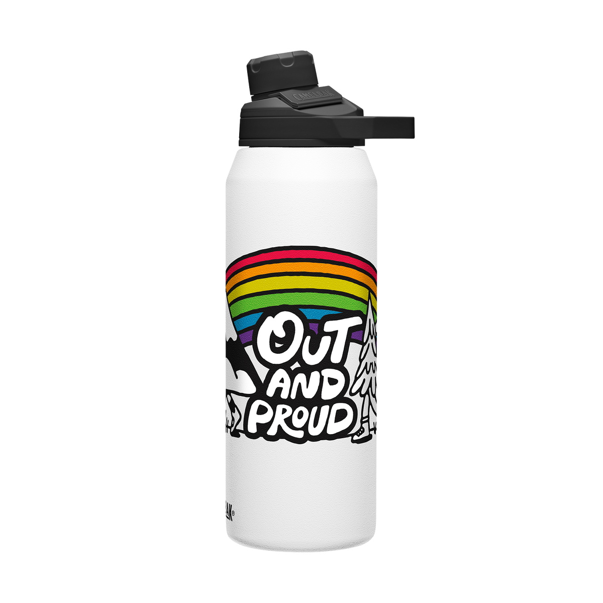 chute-mag-32-oz-water-bottle-insulated-stainless-steel-plus-cleanup-kit-pride-collection-limited-edition-a1 xhvxlhasbo